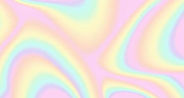 Abstract rainbow background in glitch style. Colorful texture in tie dye style. Holographic foil texture. vector