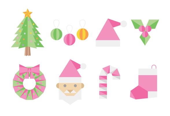 Multipurpose Colorful Christmas Origami Paper Craft