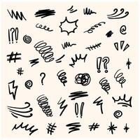 elements set With illustration vector