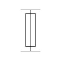 cursor icon, writing mark, text vector