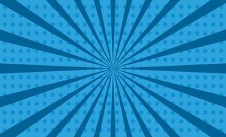 A blue background with a sunburst pattern vector