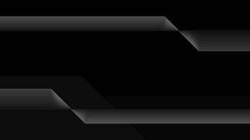 Black Background with Cross Wavy Geometric Line Gradient vector