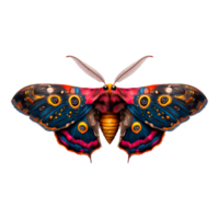 Colorful Butterfly with Detailed Wing Patterns and Vibrant Colors png