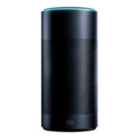 Modern Smart Speaker with Sleek Design and Ambient Lighting Feature png