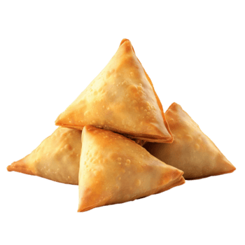 pila de Samosas con un delicioso relleno dentro png
