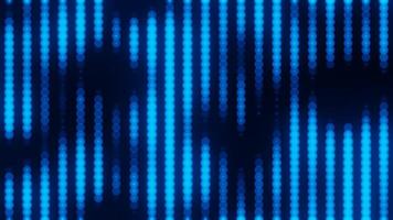 Abstract blue glow animated background, Animation for music festival, nightclub, stage visual, Seamless loop animation, Simple grid 3D Render video