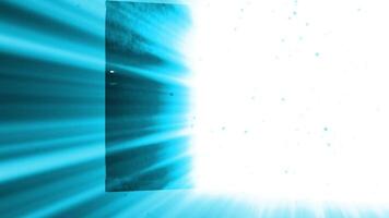 Door open light animation video