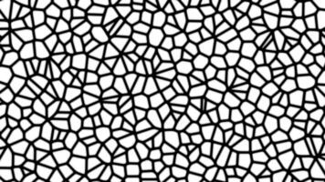 Abstract animation seamless pattern background white video