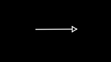 Icon arrow smooth animation suitable for element stock , arrow graphic animation video