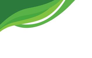 Green leafy background with white space for text vector