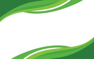 Green background with a white background vector