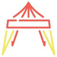 Festival Tent icon for web, app, infographic, etc vector