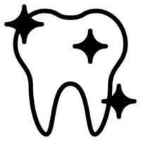 Tooth Whitening icon for web, app, infographic, etc vector