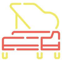 Piano icon for web, app, infographic, etc vector