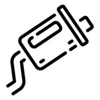 Muffler icon for web, app, infographic, etc vector