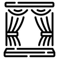 Stage icon for web, app, infographic, etc vector