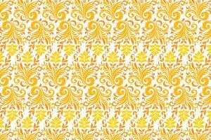 Seamless Floral Pattern with Botanical Motifs for Textile and Fashion Design Featuring Elegant Flower Prints, Ornamental Elements, and Modern Decorative Patterns vector