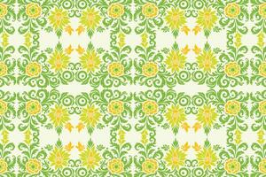 Seamless Floral Pattern Featuring Botanical and Decorative Motifs for Fashion and Textile Applications with Elegant Flower Designs and Ornamental Elements for Creative Projects vector