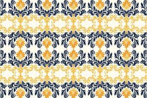 Seamless Floral Motif Pattern for Fashion, Textile, and Creative Projects with Botanical Designs, Ornamental Elements, and Elegant Flower Prints vector