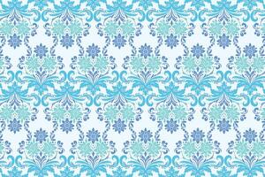 Seamless Floral Pattern Featuring Elegant Botanical Motifs for Textile and Fashion Design with Decorative Flower Elements and Ornamental Patterns for Creative Projects vector