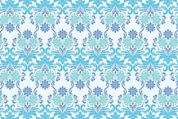 Seamless Floral Pattern Featuring Elegant Botanical Motifs for Textile and Fashion Design with Decorative Flower Elements and Ornamental Patterns for Creative Projects