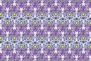 seamless floral pattern with intricate botanical motifs, elegant flower designs, and ornamental details for modern textiles, fashion applications, and creative projects vector