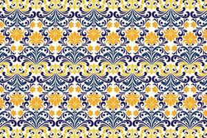 Seamless Floral Pattern with Botanical and Ornamental Motifs for Textile and Fashion Applications Featuring Elegant Flower Designs, Decorative Elements, and Modern Patterns vector
