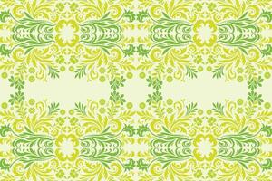 Seamless Floral Pattern Featuring Botanical Motifs and Ornamental Elements for Textile and Fashion Design with Elegant Flower Prints for Creative and Modern Projects vector