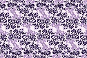 Seamless Floral Pattern with Botanical and Ornamental Motifs for Textile, Fashion, and Creative Projects Featuring Elegant Flower Prints and Decorative Elements vector