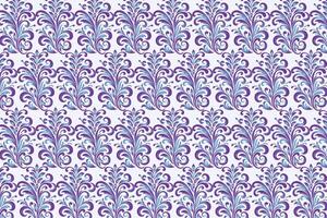 seamless floral pattern with arabesque and botanical motifs, ornamental flowers, and elegant petal designs for fashion textiles, creative fabric patterns, and design projects vector