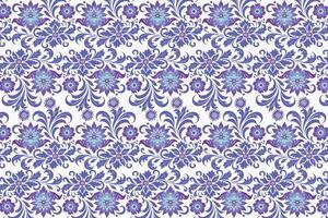 Seamless Floral Pattern with Botanical and Ornamental Motifs for Fashion and Textile Design Featuring Decorative Flower Prints and Elegant Design Elements for Creative Projects vector