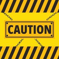 Bold and eye-catching caution poster design featuring a slippery floor icon and clear warning text. Perfect for use in workplaces, public areas, and safety awareness campaigns. vector