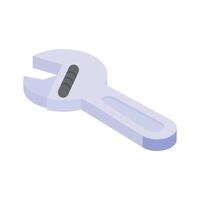 A versatile adjustable wrench for gripping and tightening bolts vector