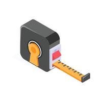 Take a look at this amazing icon of measuring tape in modern style vector