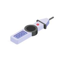 Get this amazing icon of voltmeter in modern style vector