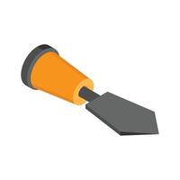 Take a look at this amazing icon of scraper in modern style vector