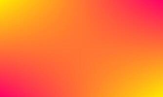 Abstract smooth yellow and pink background. Gradient mesh illustration for digital wallpaper, room backdrop, advertising display, banner, surface, landing page, website cover vector