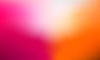 Abstract smooth pink and orange background. Gradient mesh illustration for digital wallpaper, room backdrop, advertising display, banner, surface, landing page, website cover vector
