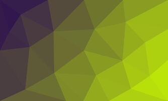 Abstract geometric pattern background. Modern polygon shapes with green and purple gradient texture vector
