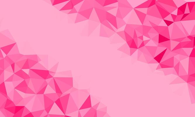 Pink light flat polygon abstract shape. Irregular triangle pattern element texture design. Suitable for backdrop banner, cover, website, advertising, idea, decoration, page, greeting, invitation