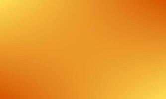 Modern bright gold yellow color gradient transition background. Flat and blank template overlay decoration vector