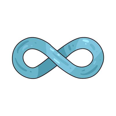 Illustration of infinity symbol