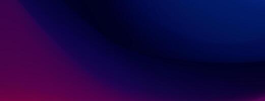 Abstract Gradient Background Deep Blue, Purple, Smooth Curves vector