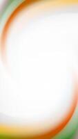Abstract Swirl Background Orange, Green, White Gradient Design vector