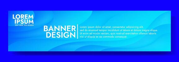Abstract Blue Background Template for Website vector