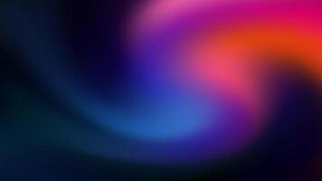 Abstract Swirling Neon Gradient Colors Background Design vector
