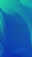 Abstract Blue Green Gradient Waves Background Design Texture vector