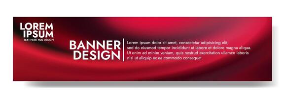 Red Gradient Background Template Modern Website Advertising vector