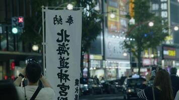 Street view near Sapporo landmarks in Japan on June 13, 2024. video