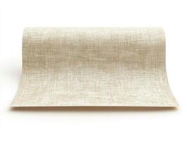 White cloth with a pattern of lines and dots photo
